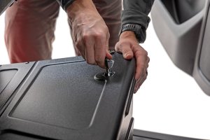 Chevrolet Silverado 3500 HD Under Seat Storage - Rough Country - With Locking Lid - '20-'25